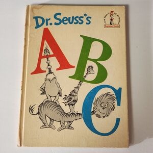 Vintage Dr. Seuss's ABC Beginner Books Book Club Edition